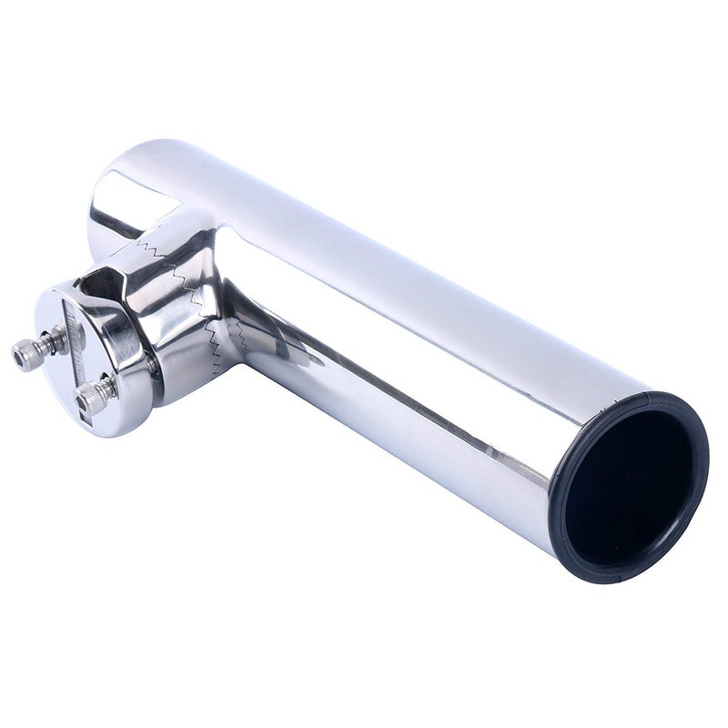 Amarine Made 4Pcs Lower Clamp Fishing Pole Rod Holder for Boat, Stainless Clamp on Fishing Rod Holder for Rails 7/8" to 1" - Image 4